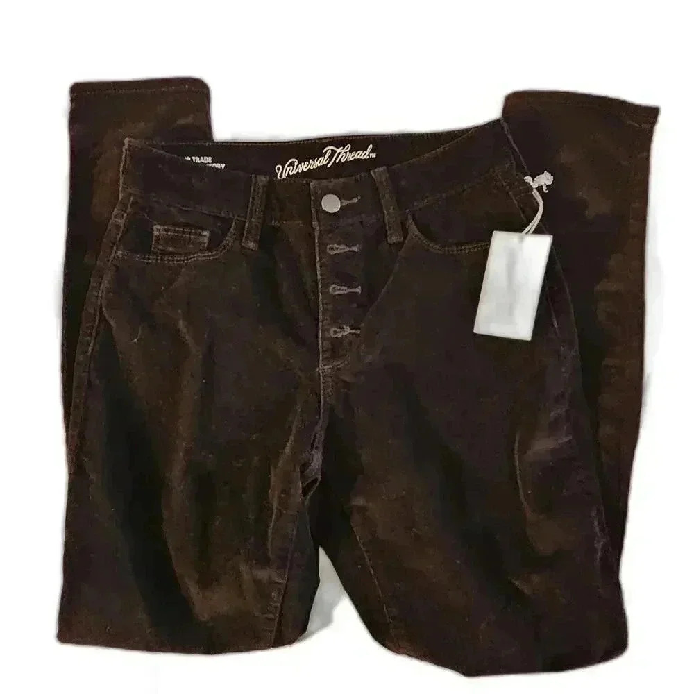 Universal Thread High Rise Skinny Jeans - Dark Brown